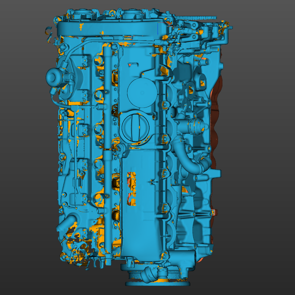 BMW G30 540i B58 Engine 3D Scan STL