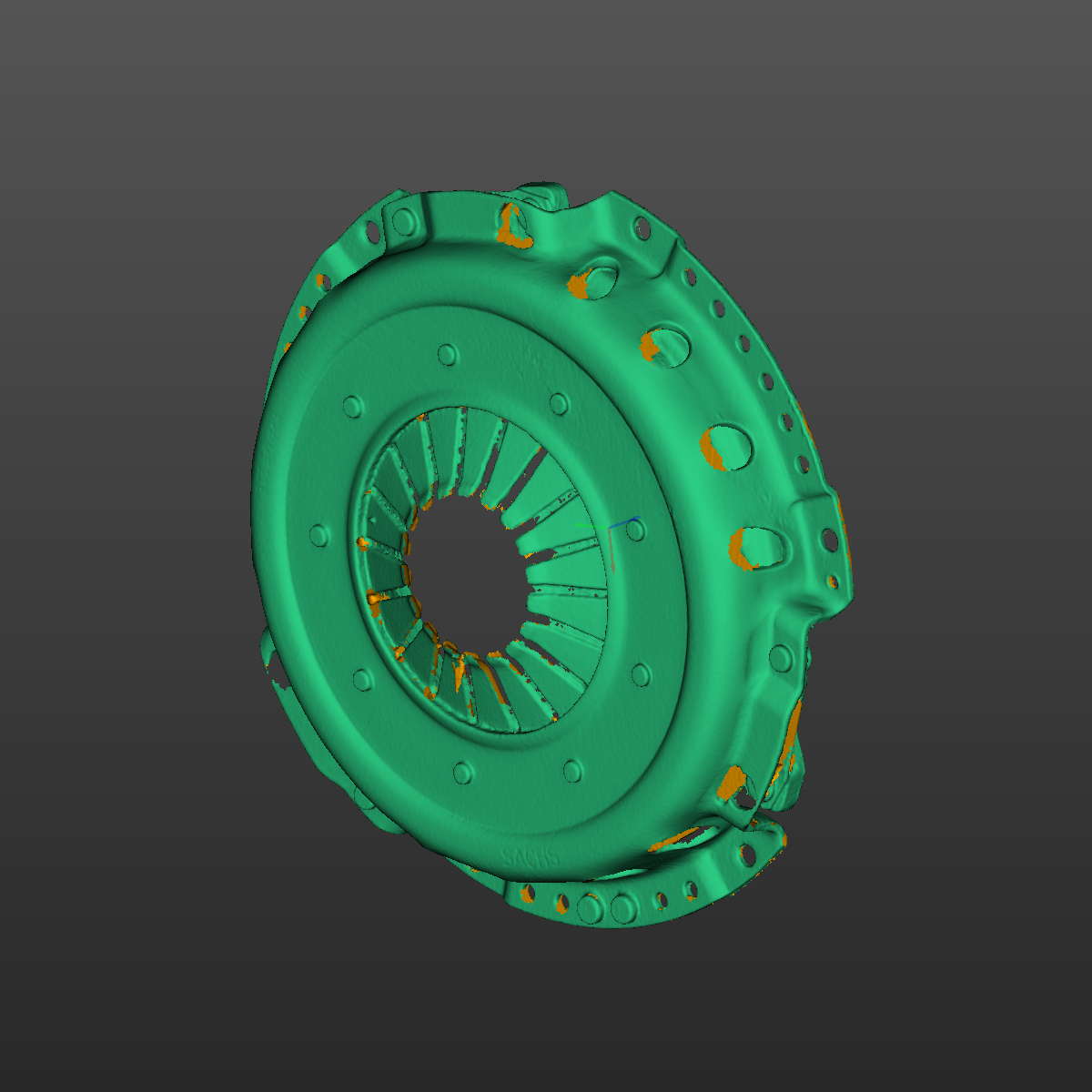 BMW E30(M20) Powertrain assembly 3D Scan STL
