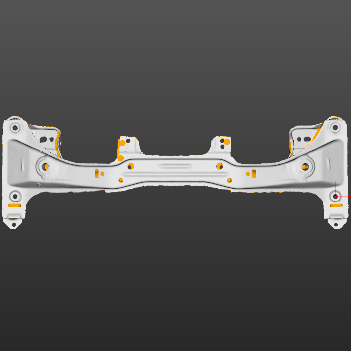 BMW E30 front subframe 3D Scan STL
