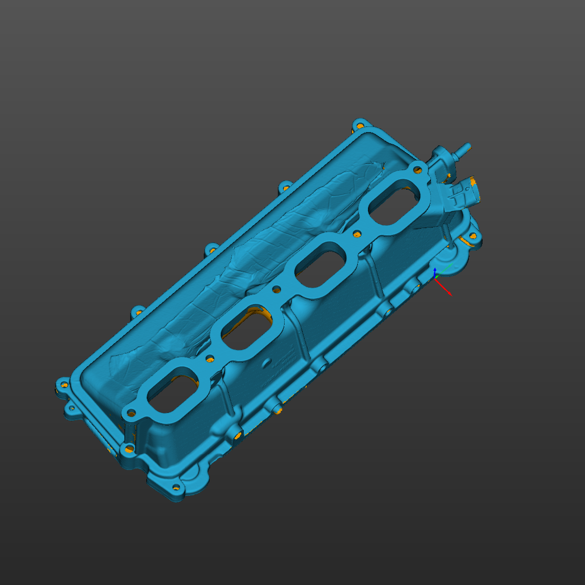 Range Rover Sport 5.0L Supercharger Intake Manifold 3D Scan STL