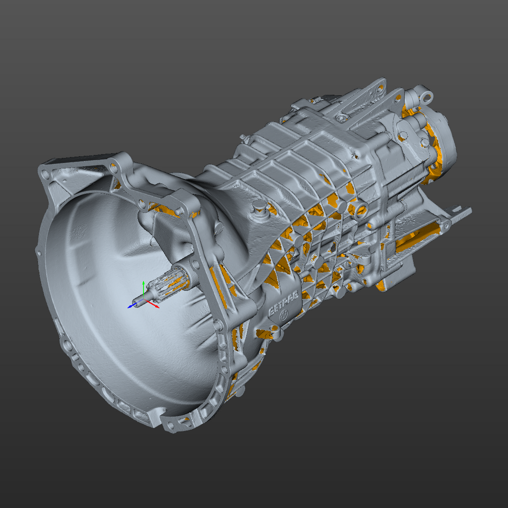 BMW E30 M42 powertrain assembly 3D Scan STL