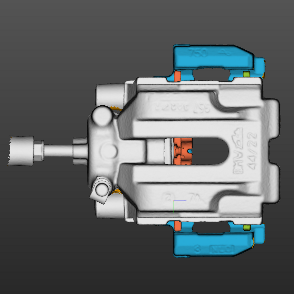 BMW E92 335i Rear RH brake caliper 3D Scan STL
