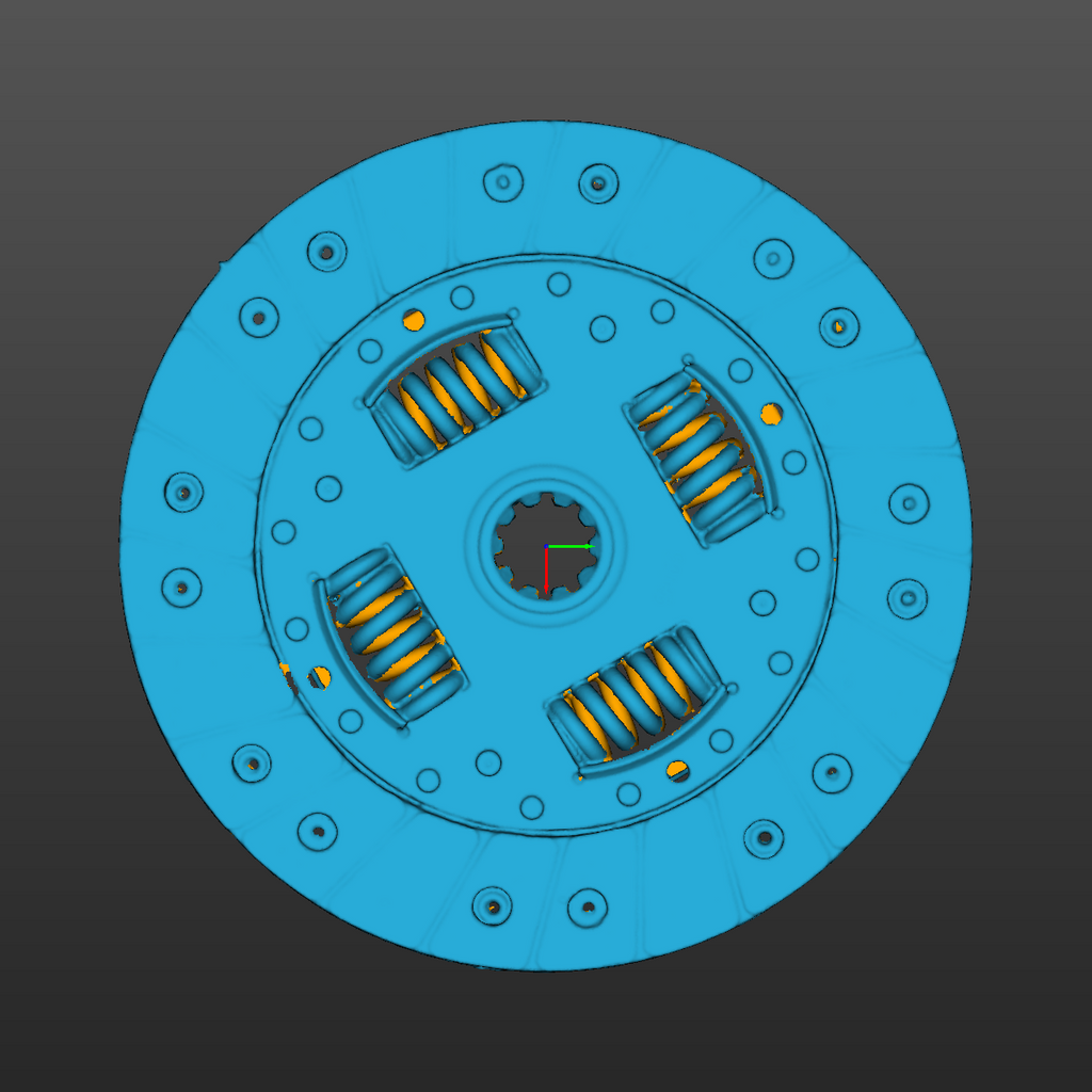 Bmw e30(M20) Clutch 3D Scan STL