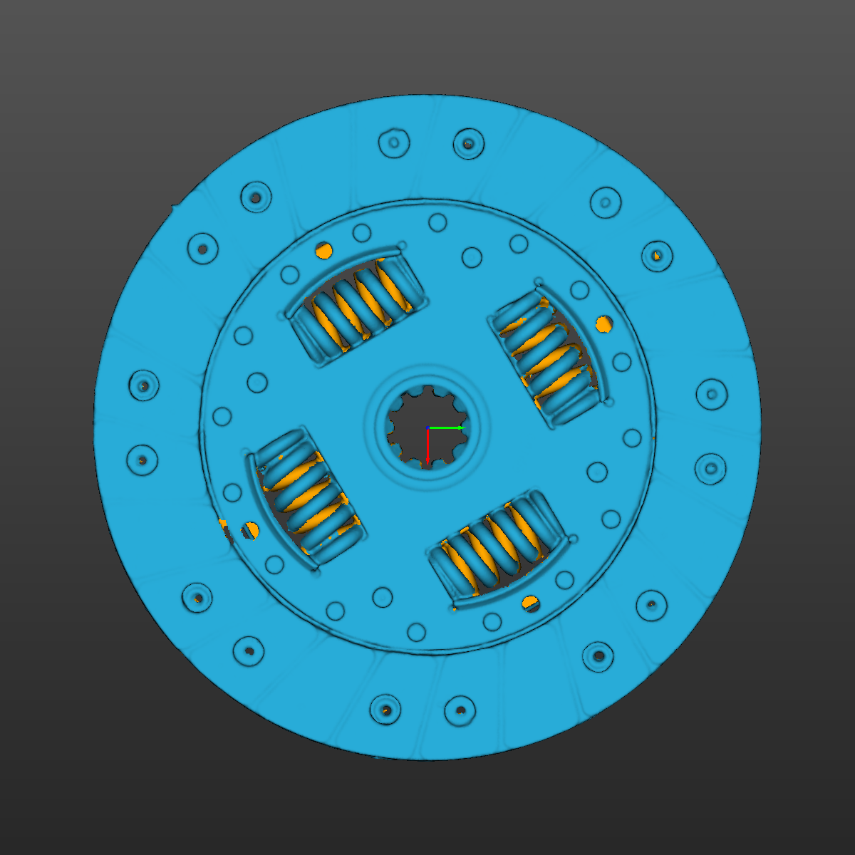 Bmw e30(M20) Clutch 3D Scan STL