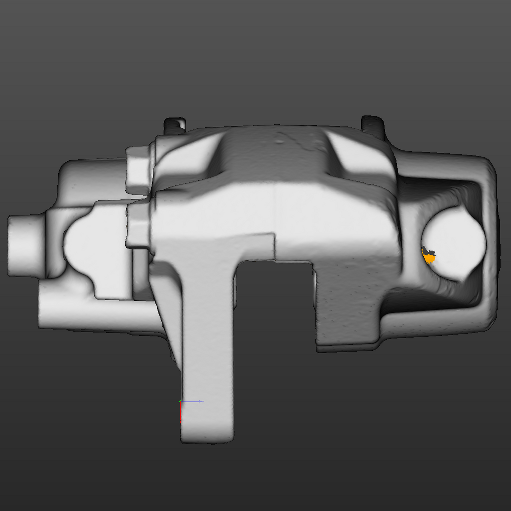 Nissan 370z Rear LH Brake Caliper 3D Scan STL
