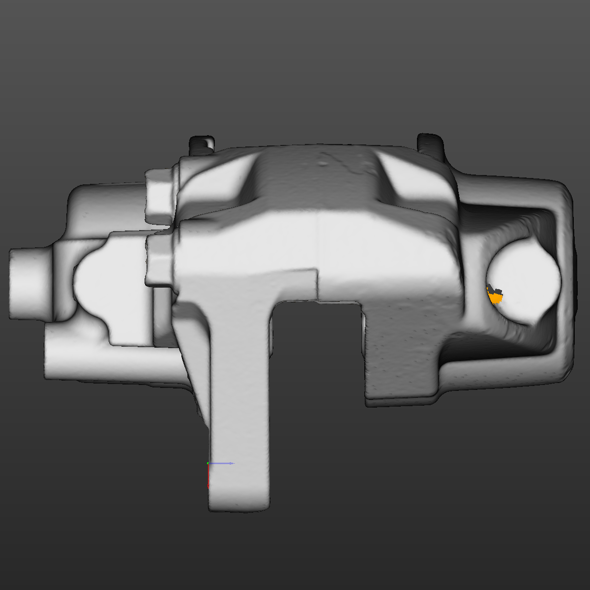 Nissan 370z Rear LH Brake Caliper 3D Scan STL