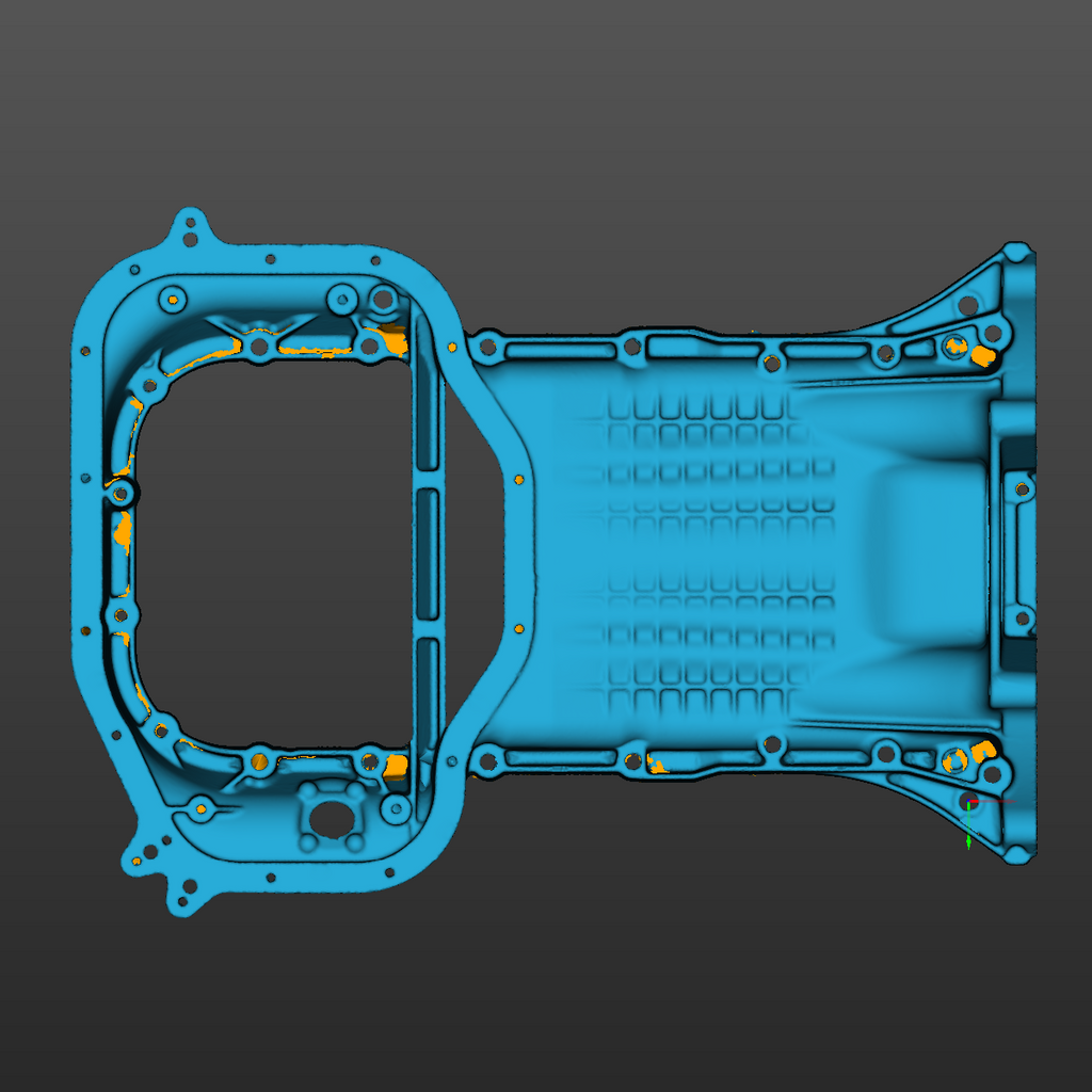 Lexus GS430 GS400 LS400(3UZ-FE VVTI 1UZ-FE VVTI) Front Sump Oil Pan 3D Scan STL