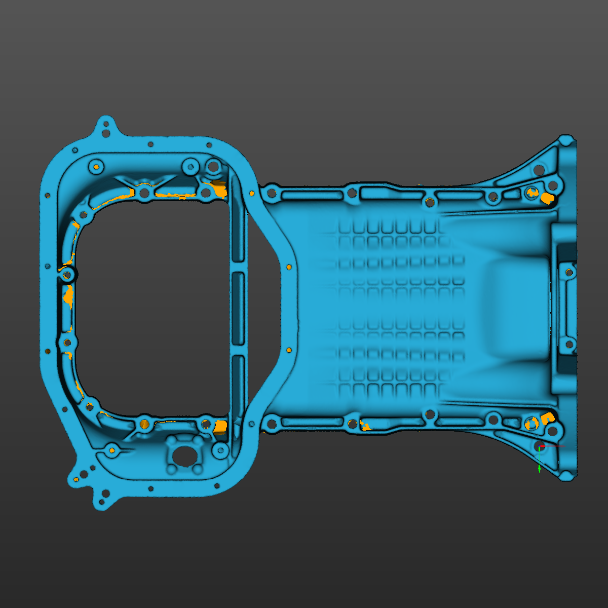 Lexus GS430 GS400 LS400(3UZ-FE VVTI 1UZ-FE VVTI) Front Sump Oil Pan 3D Scan STL