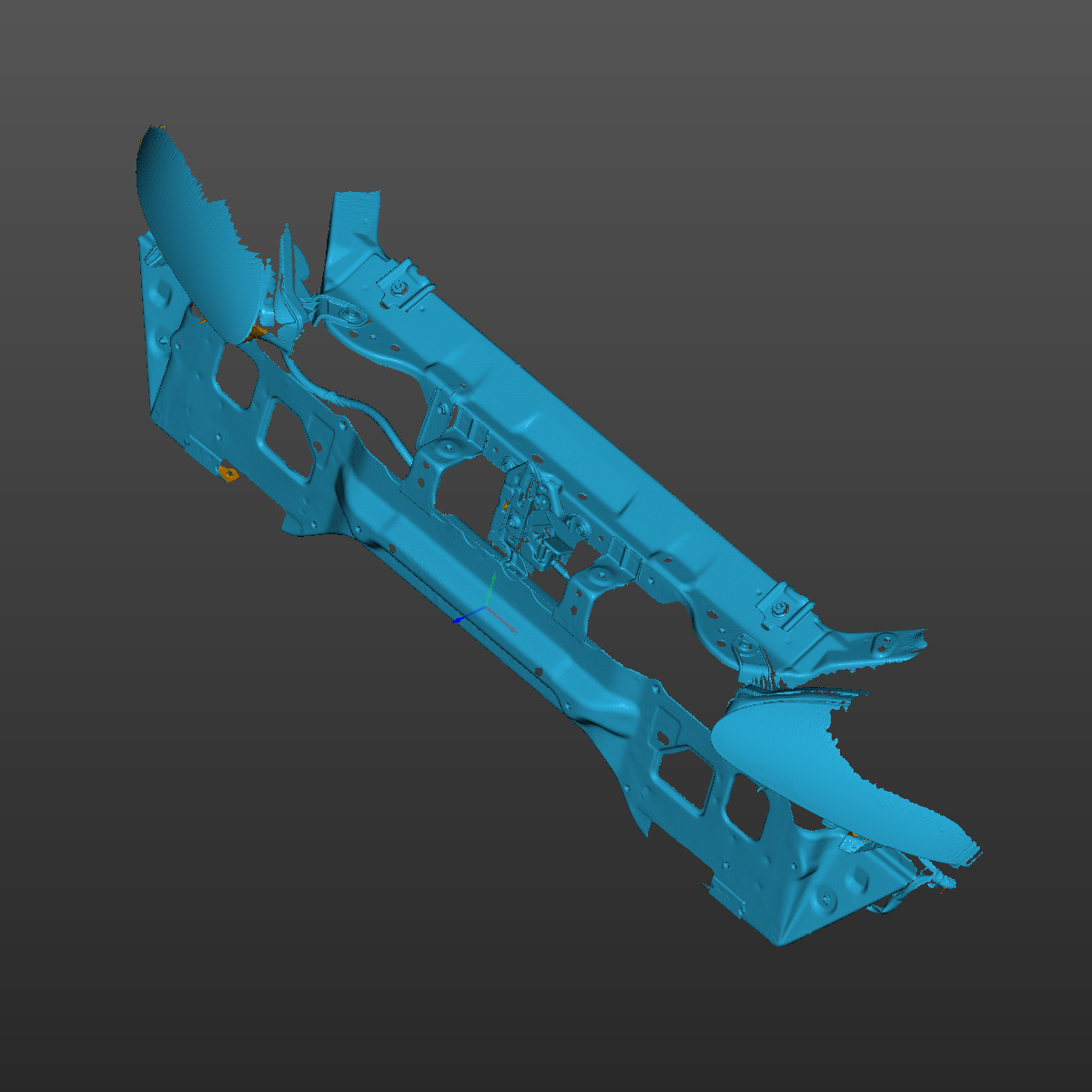 Mazda MX-5 Miata NB Front Bumper Assembly 3D Scan STL