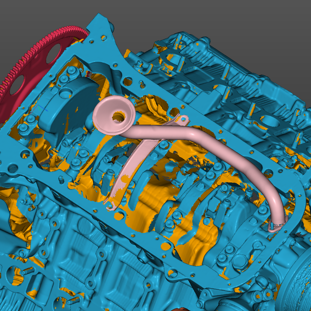 Lexus LS430 3UZ-FE VV-TI Engine 3D Scan STL