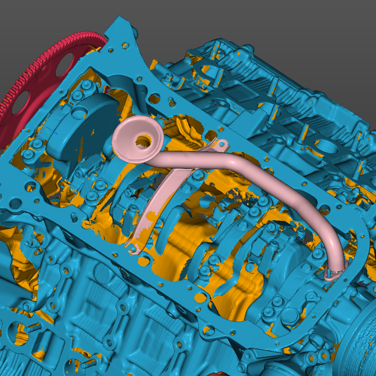 Lexus LS430 3UZ-FE VV-TI Engine 3D Scan STL
