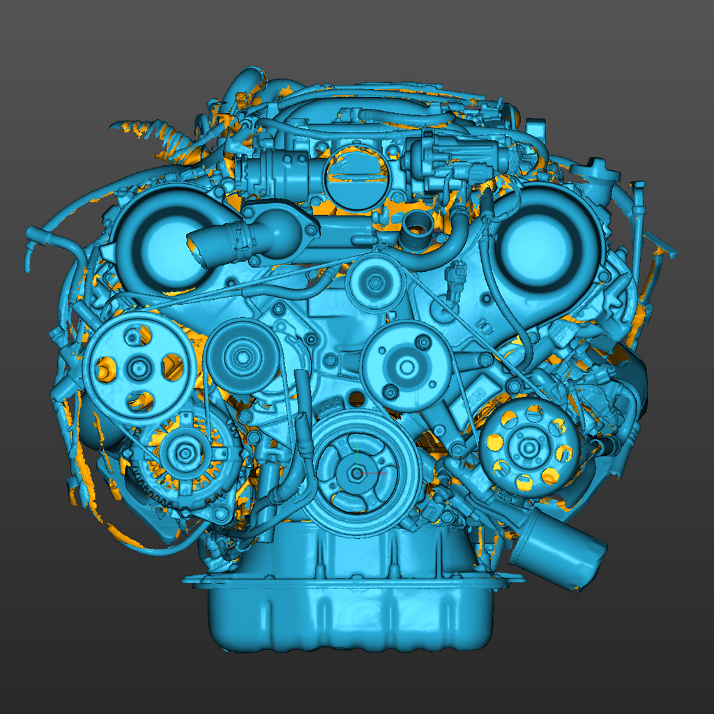 Lexus LS400 1UZ-FE Powertrain 3D Scan STL