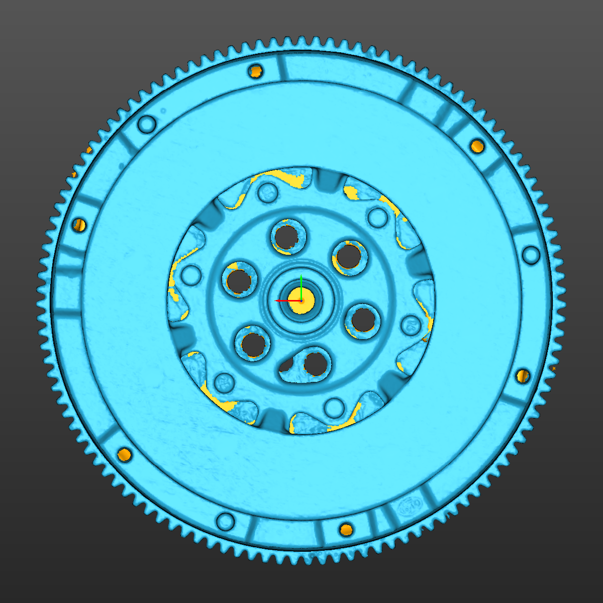Bmw E92 328i Clutch Assembly 3D Scan STL
