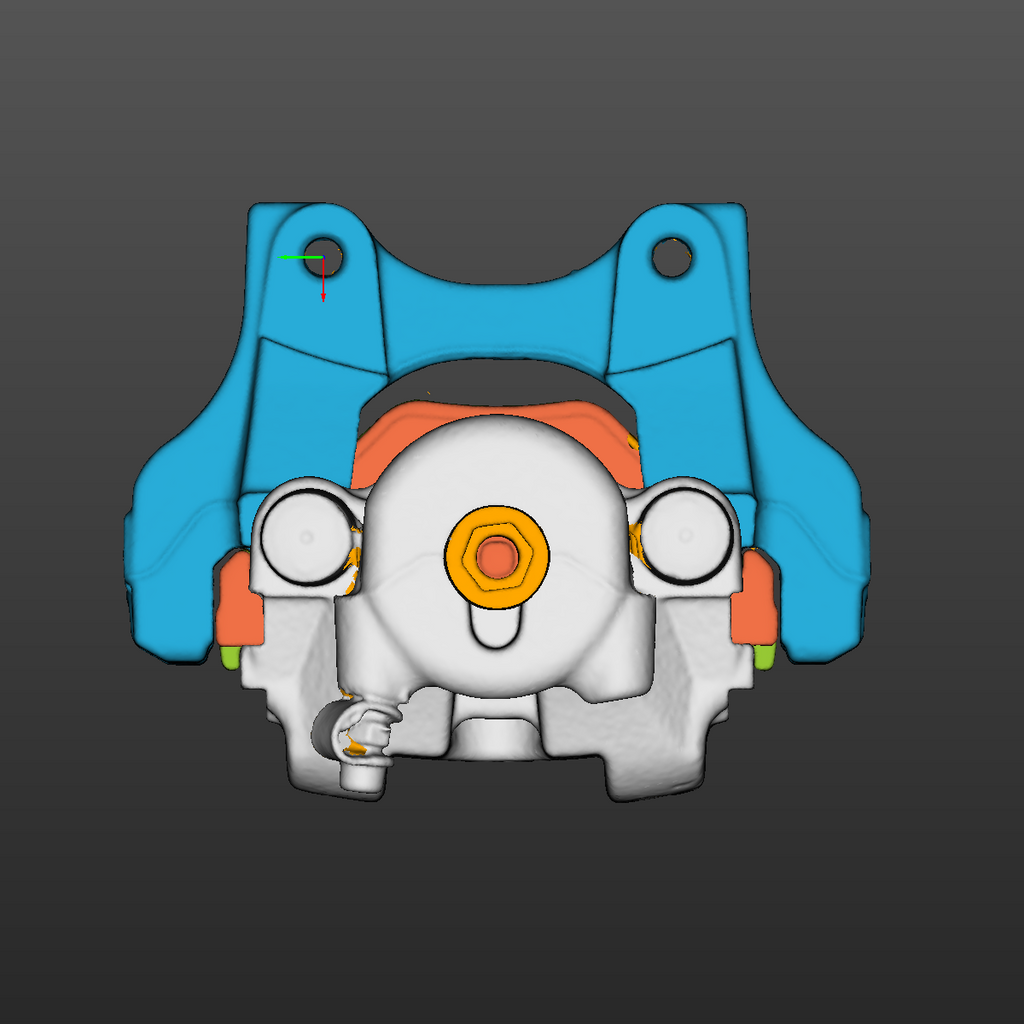 BMW E92 335i Rear RH brake caliper 3D Scan STL