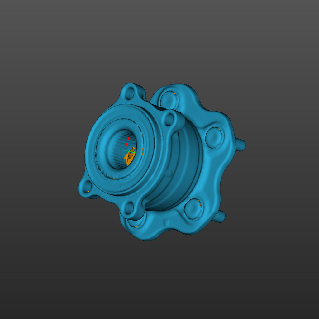 Nissan 370Z rear LH knuckle 3D Scan STL