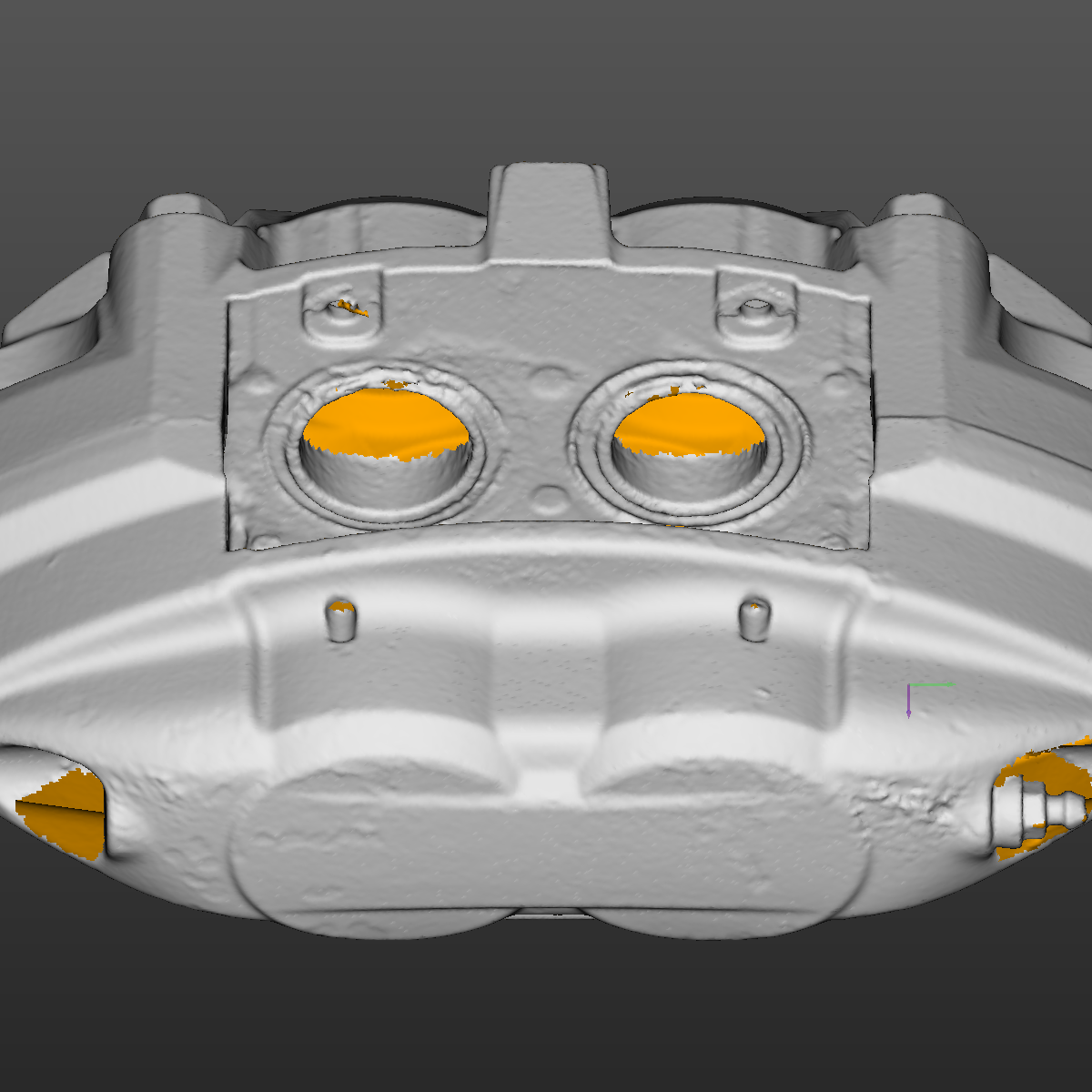Nissan 370z Front LH Brake Caliper 3D Scan STL
