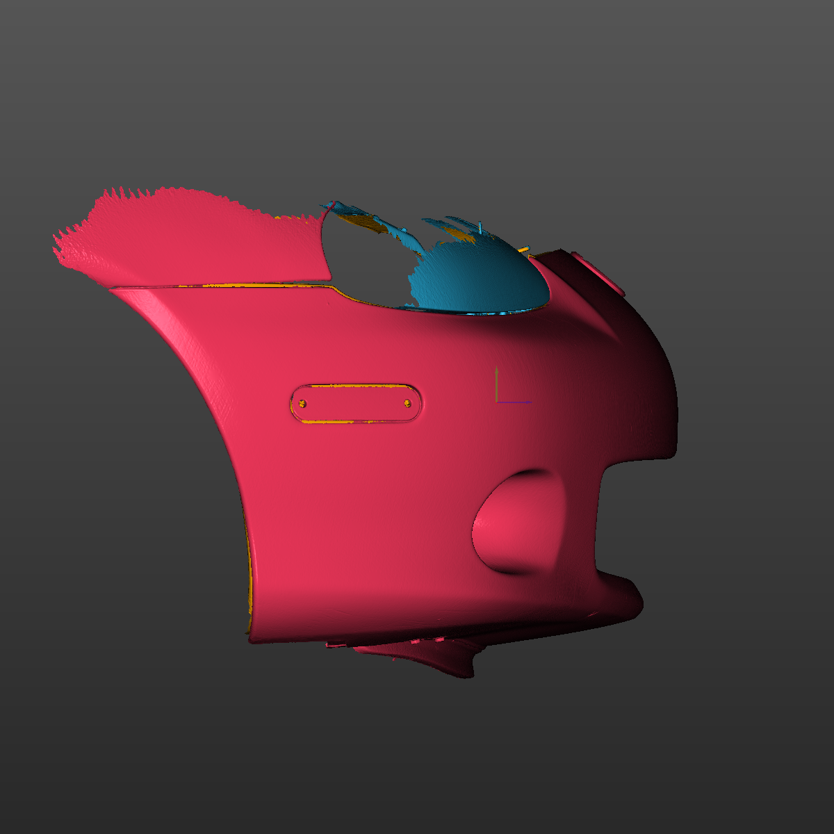 Mazda MX-5 Miata NB Front Bumper Assembly 3D Scan STL