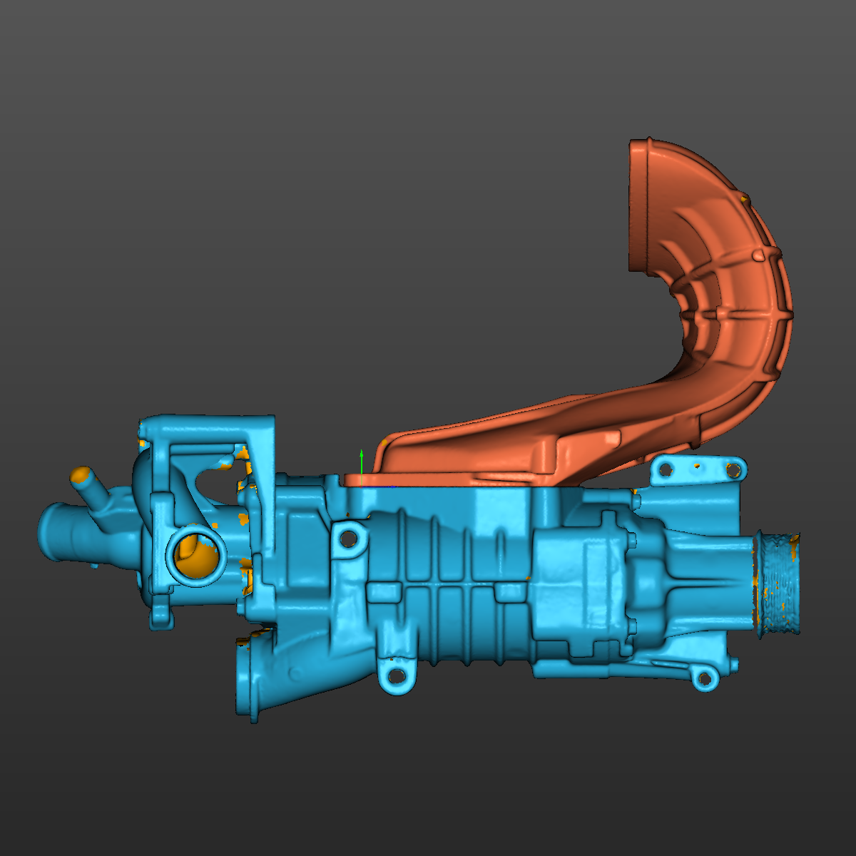 Mini Cooper S R53 Supercharger 3D Scan STL