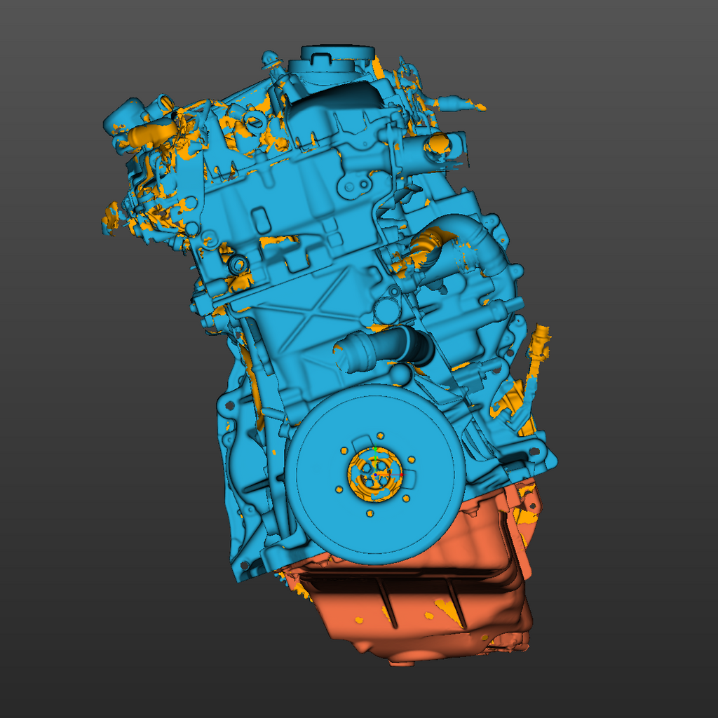 BMW G30 540i B58 Engine 3D Scan STL