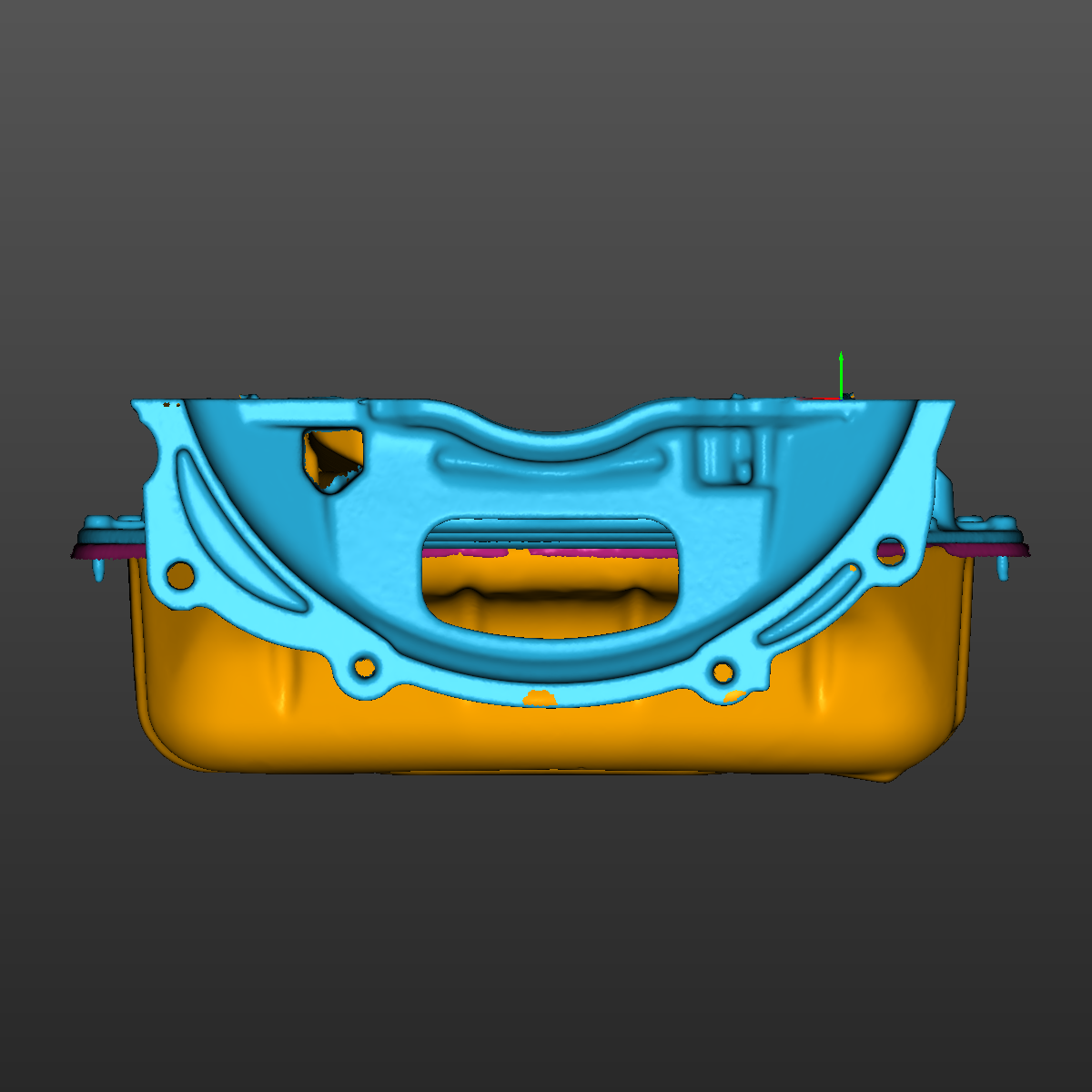 Toyota Aristo, Lexus GS300 IS300 (1JZ 2JZ) Front Sump Oil Pan Type F1 3D Scan STL