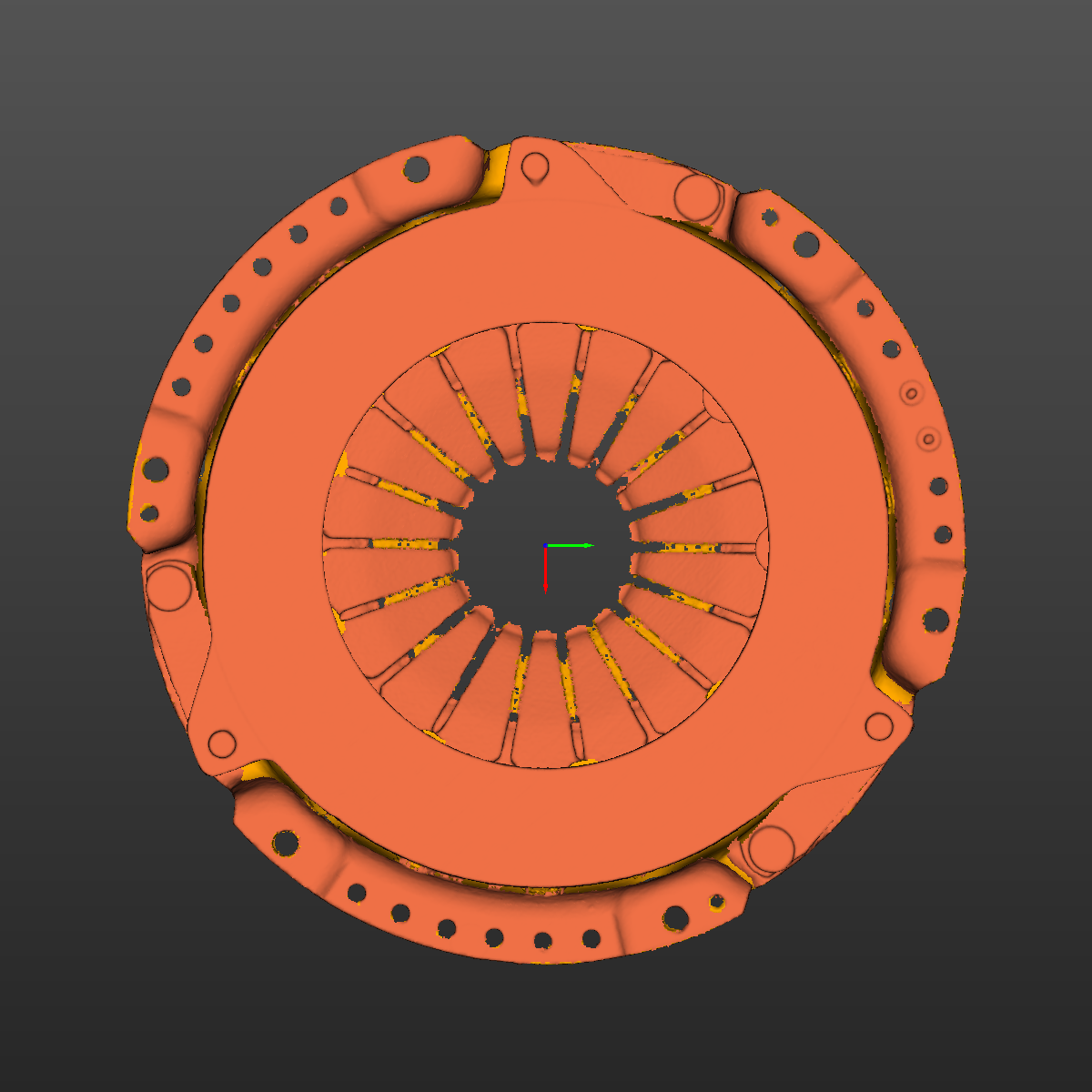 Bmw e30(M20) Clutch 3D Scan STL