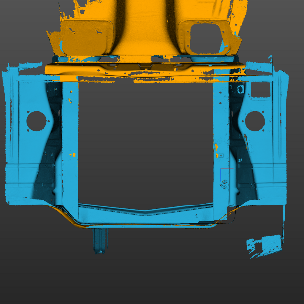 BMW 2002 (E10) Engine Bay 3D Scan STL