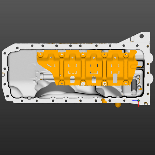Bmw e9X Oil Pan (N52) 3D Scan STL