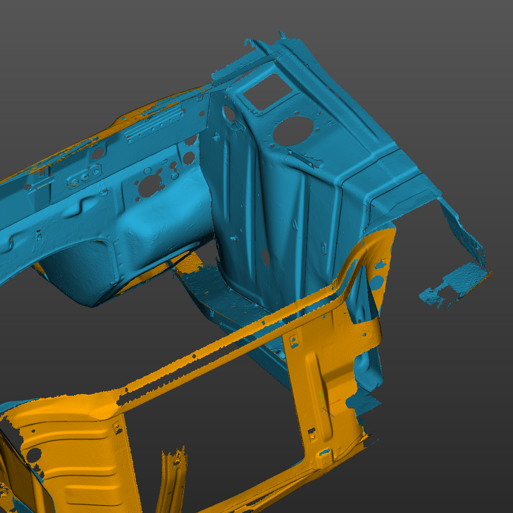 BMW 2002 (E10) Engine Bay 3D Scan STL