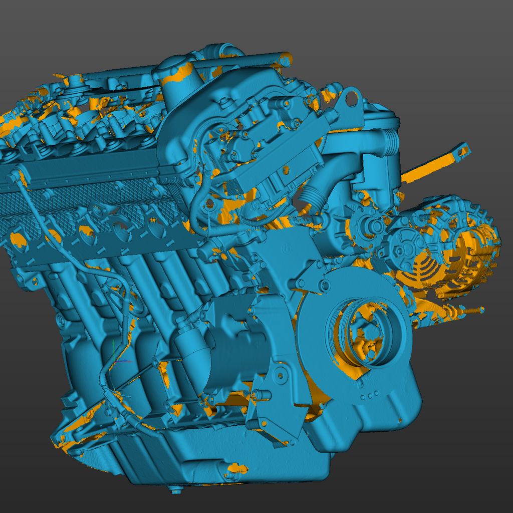 BMW E46 M3 S54 engine 3D Scan STL