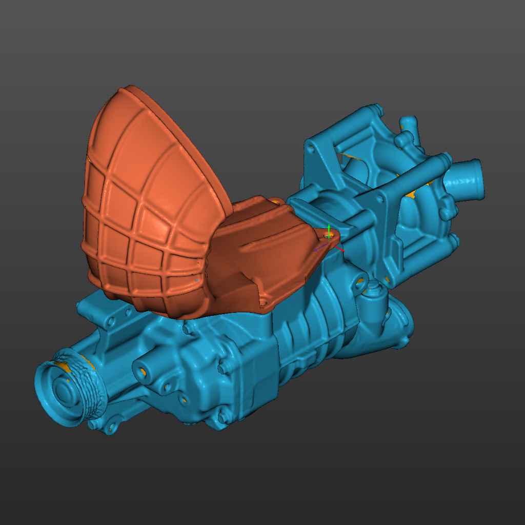 Mini Cooper S R53 Supercharger 3D Scan STL