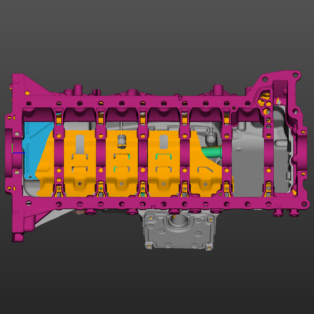 BMW E92 328xi (N52) AWD Oil pan 3D Scan STL