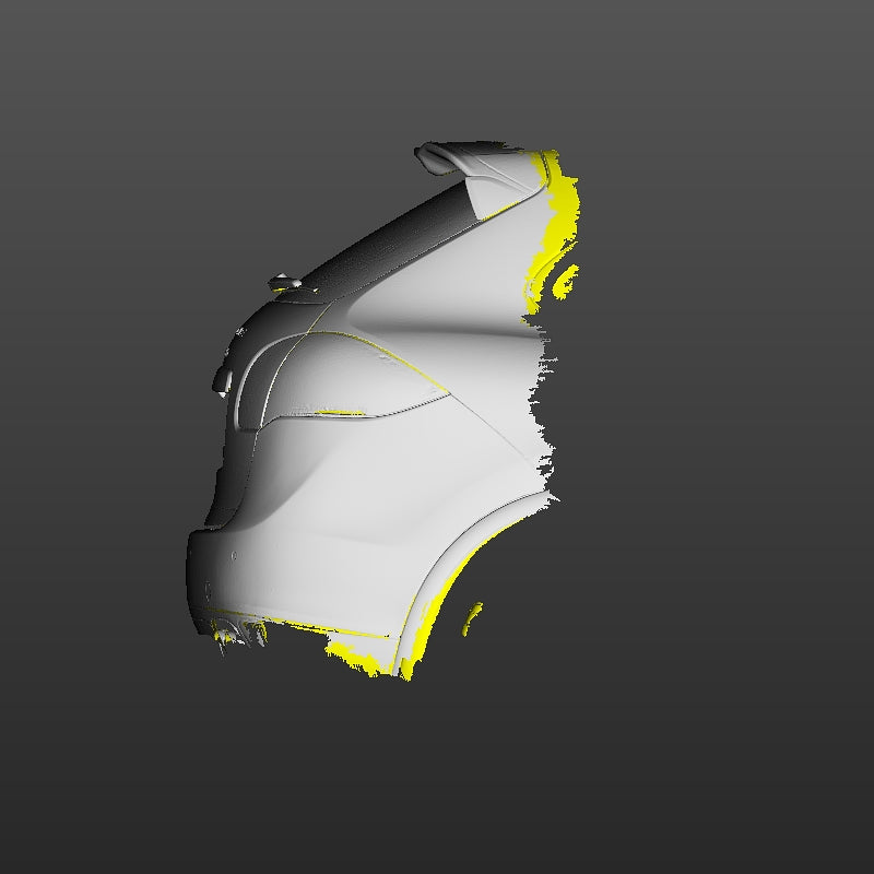 Porsche Cayenne Turbo tailgate 3D Scan STL