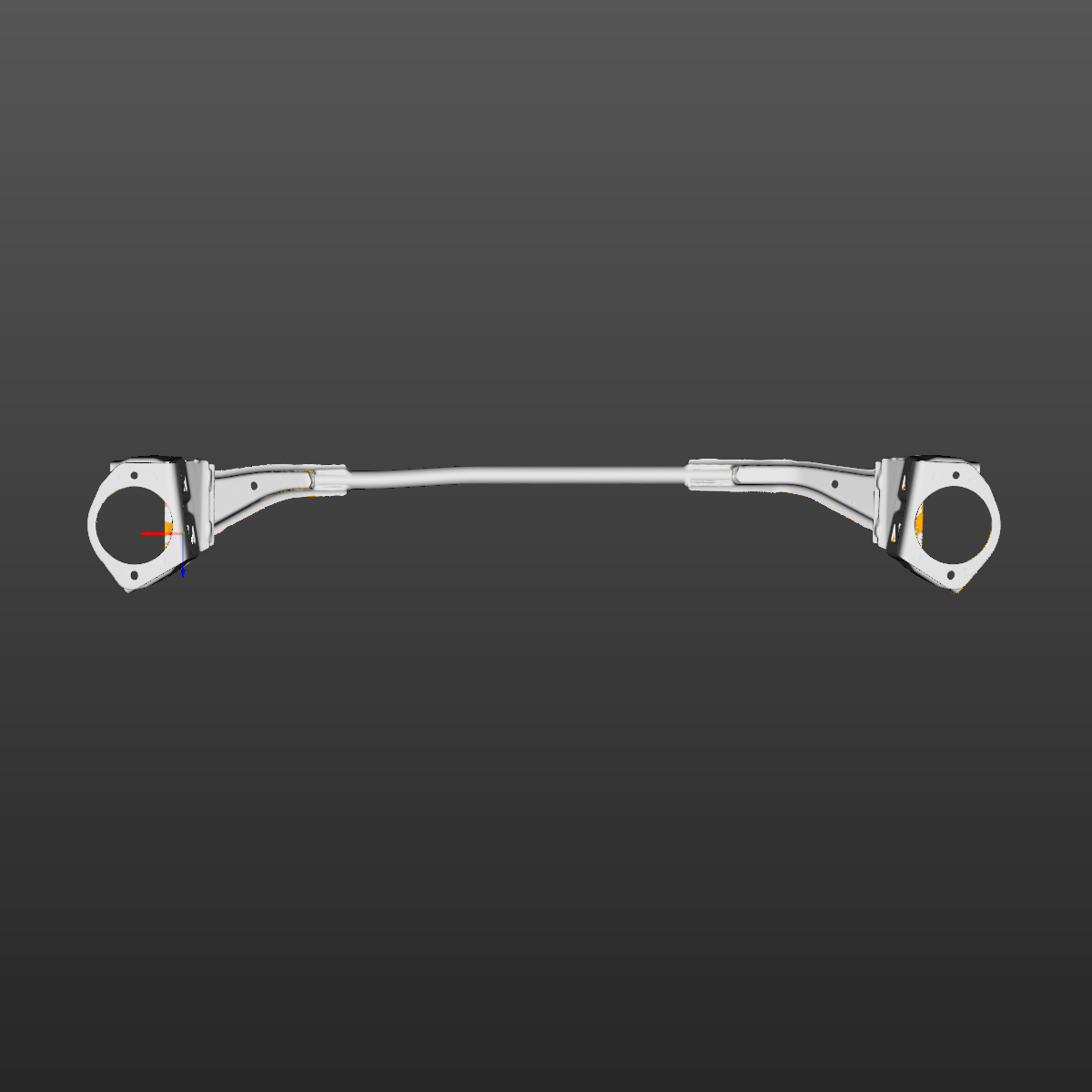 Mazda MX-5 Miata Oem Front Upper Strut Bar 3D Scan STL
