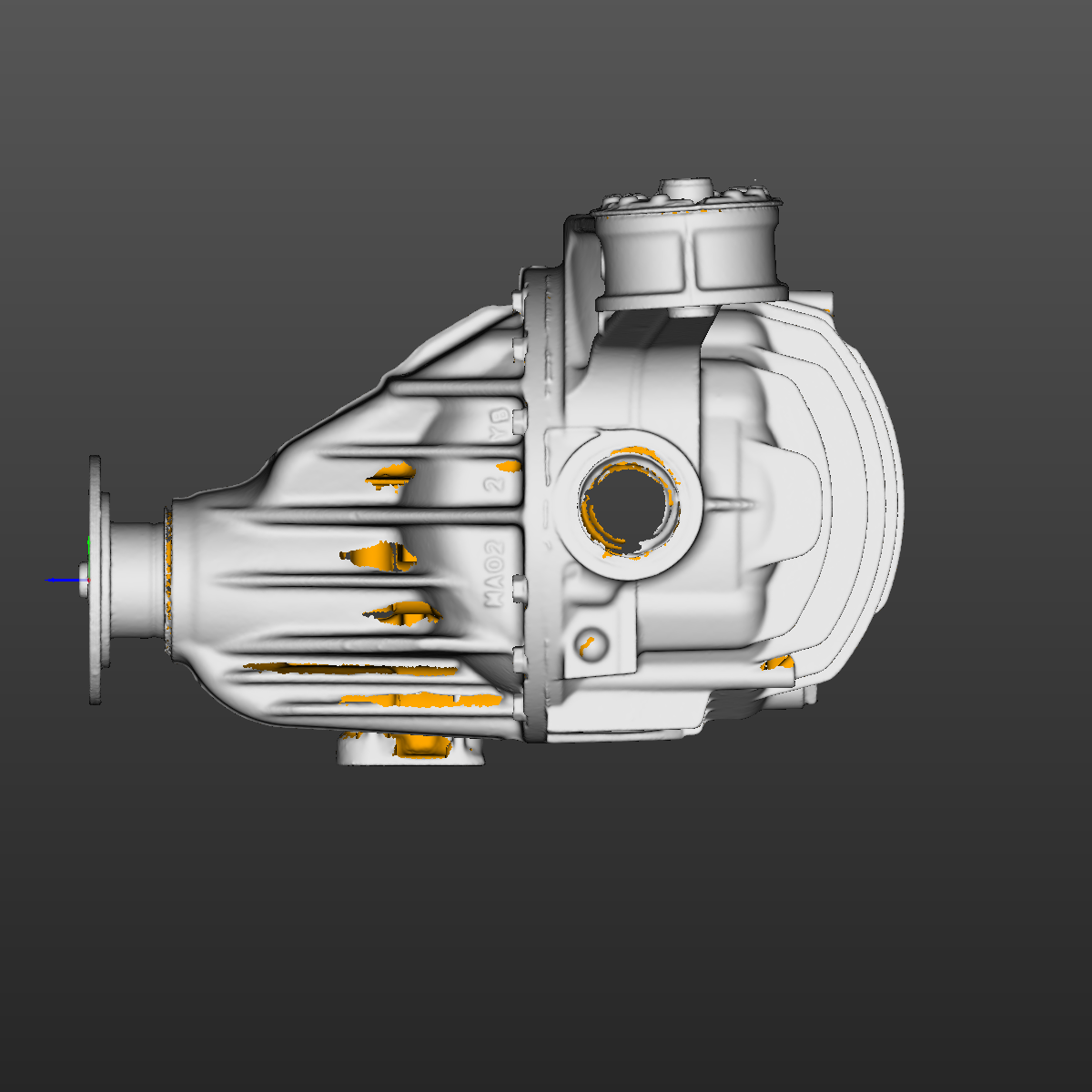 Mazda MX-5 Miata NB rear differential 3D Scan STL