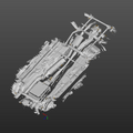 Mazda MX-5 Miata NB underbody with & without braces 3D Scan STL